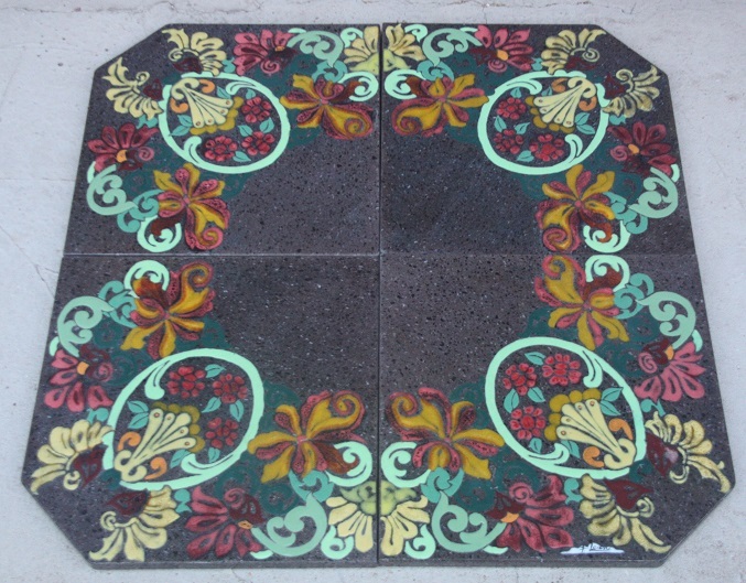Ceramic Lava Table